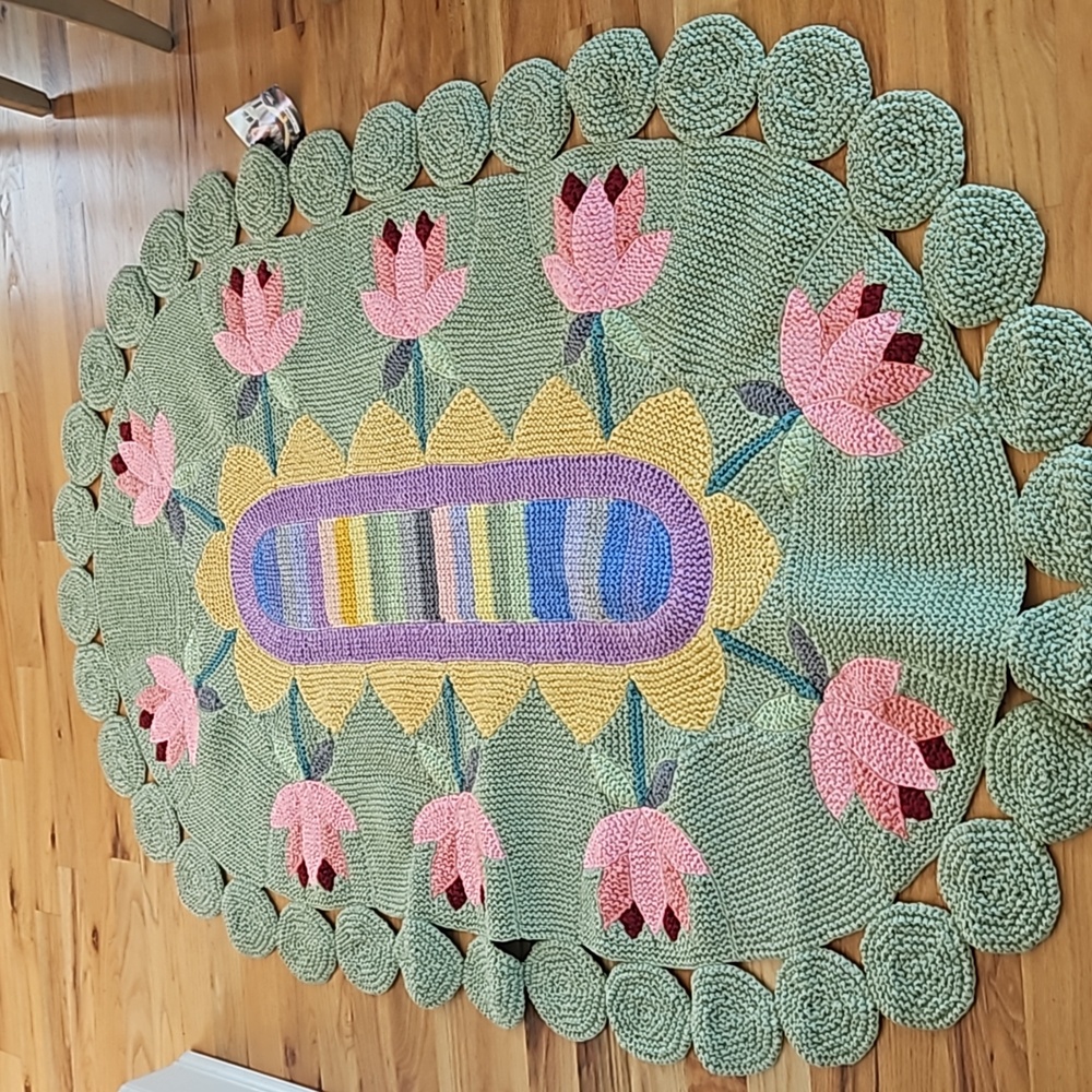 NWT JODI BOISSON HAND MADE RUG